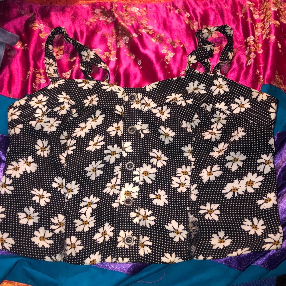 sunflower crop top